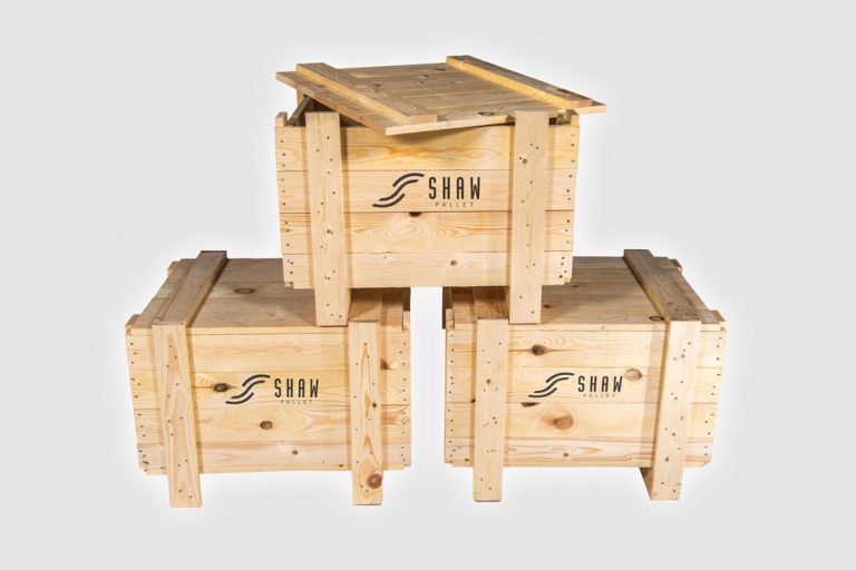 Wooden Cases & Crates ISPM15 Timber Packaging Shaw Pallet